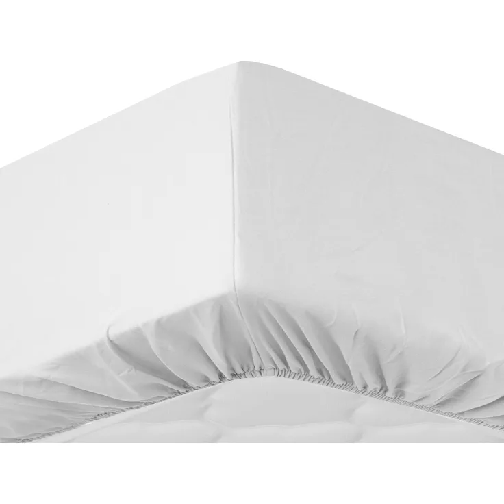 Soft Wonder-Edition Spannbettlaken 90-100x200 cm Mikrofaser Weiß