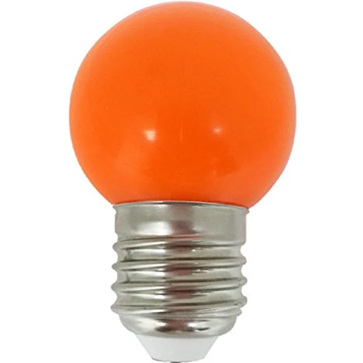 LightMe Deco LED, 0,5 W E27, IP44 orange, Partylicht für Außenbereich, 20.000h Lebensdauer – Bild 1