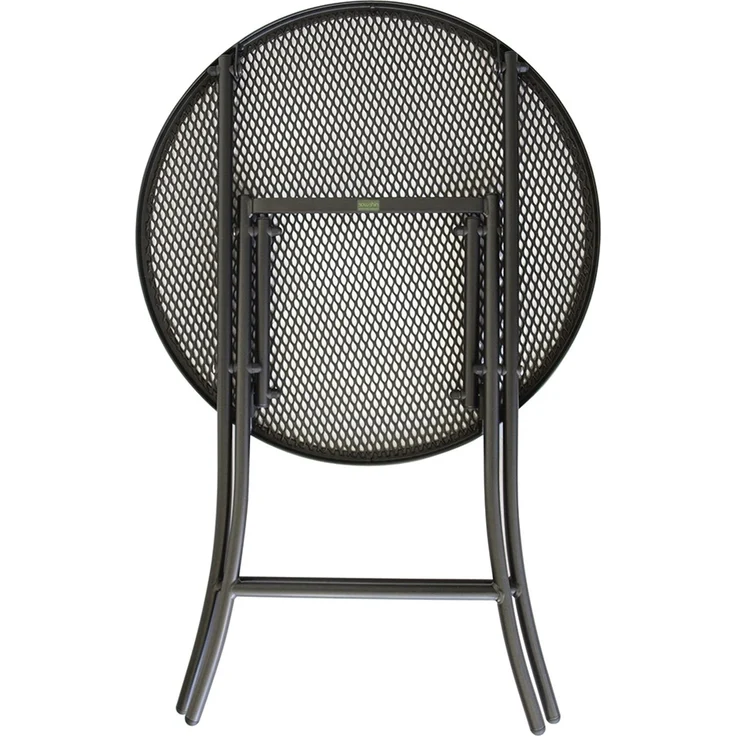 DEGAMO MOCCA Klapptisch, Streckmetall, eisengrau, 60cm rund – Bild 2