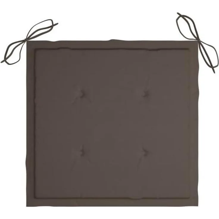 vidaXL Klappbare Gartenstühle 6 Stk. mit Kissen Massivholz Akazie 3074948