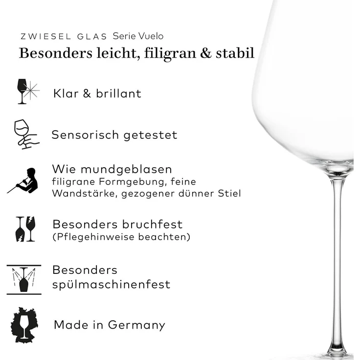 Zwiesel Glas VUELO Allround Weinglas 640 ml 2er Set – Bild 9
