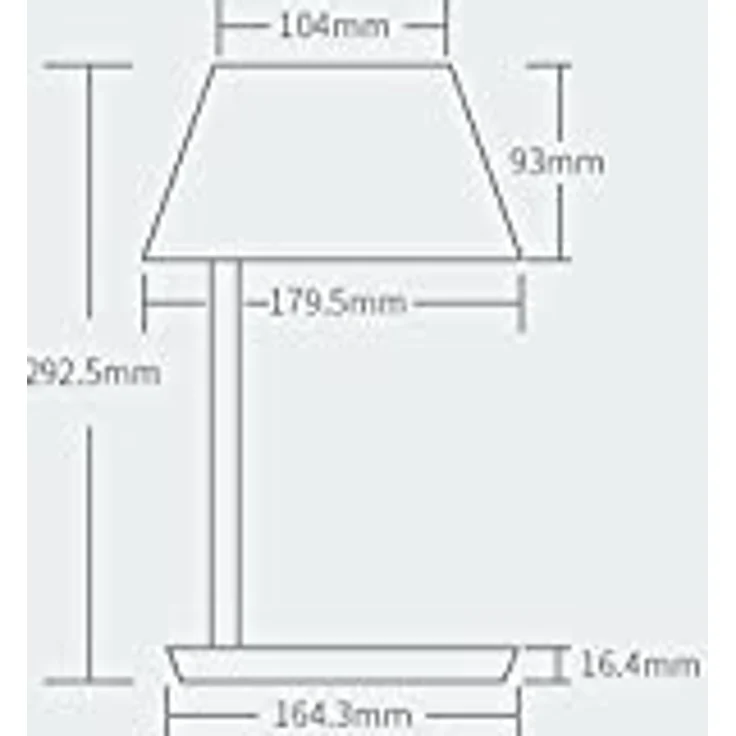 Yeelight YLCT03YL Staria Nachttischlampe Pro, LED Tischleuchte mit warmweißem bis kaltweißem Licht (2700-6500 K), weiß, 20 W – Bild 5