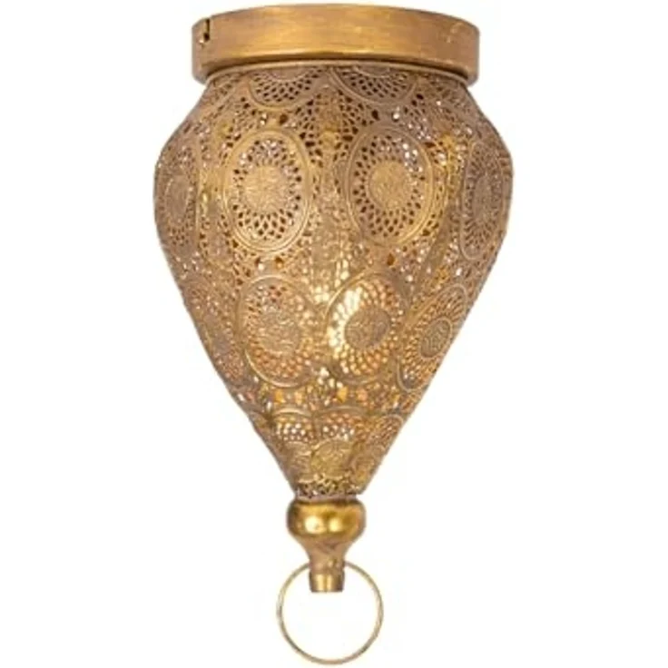 Qazqa Deckenleuchte Mowgli, ohne Leuchtmittel, E27, Gold, Orientalisch, Stahl, 1-flammig – Bild 7