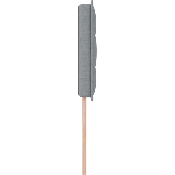 Kopfteil, Bettkopfteil, Minimalistisch Hellgrau 80 cm Stoff – Bild 5