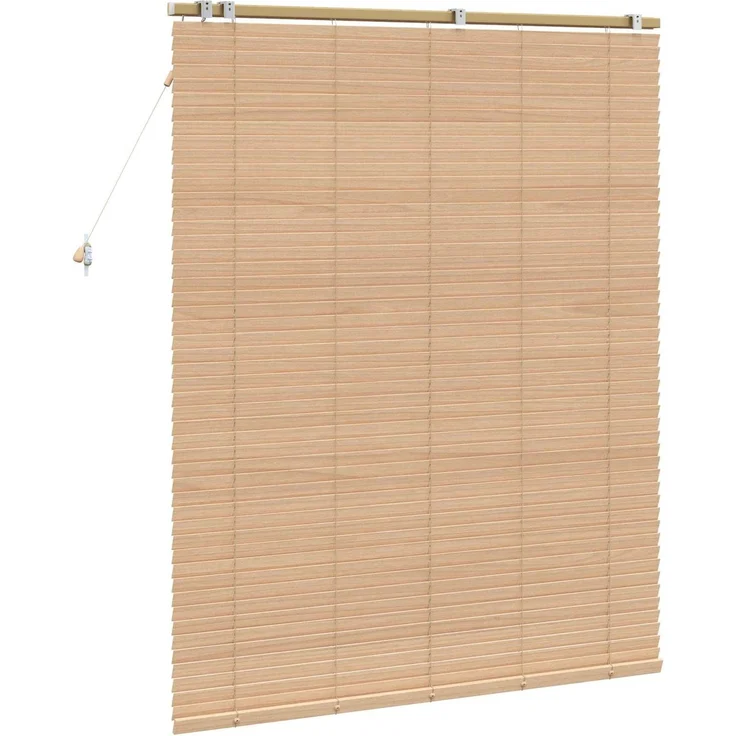 vidaXL Venezianische Jalousie Eichenoptik 125 x 160 cm 35 mm 42015346 – Bild 4