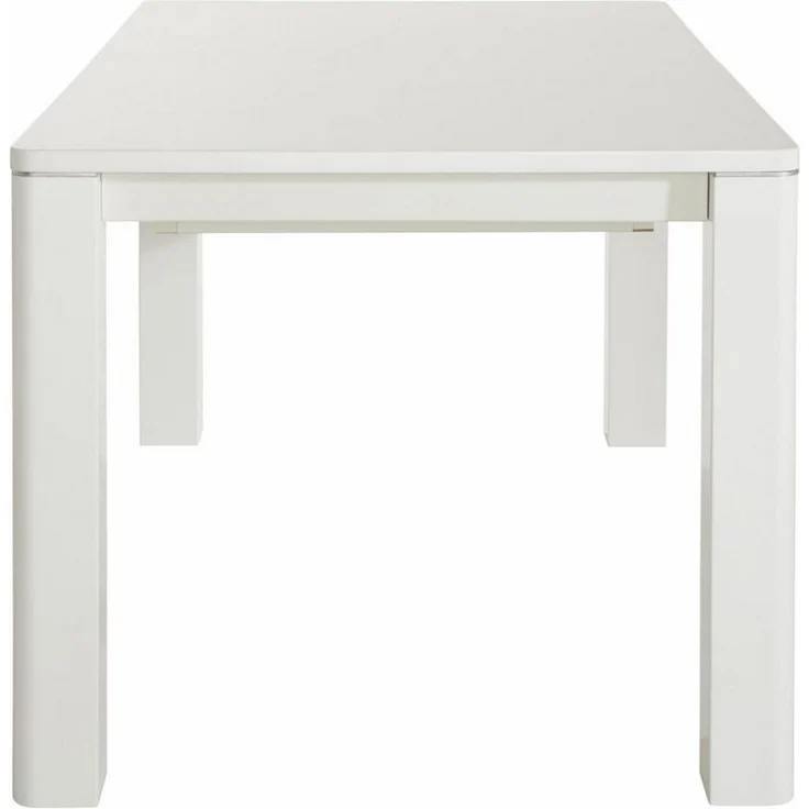 loft24 Esstisch Curtis, Hochglanz Optik mit Tischerweiterung, Länge 160-200 cm – Bild 2