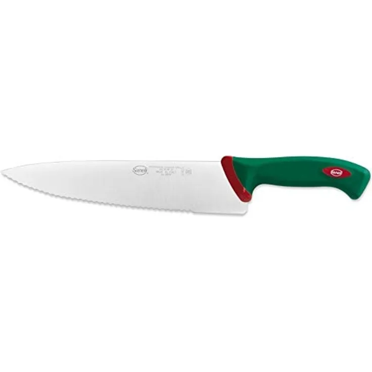 Sanelli 317625 Premana Professional Line Chef Wellenschliff, Länge 25 cm, Farbe grün