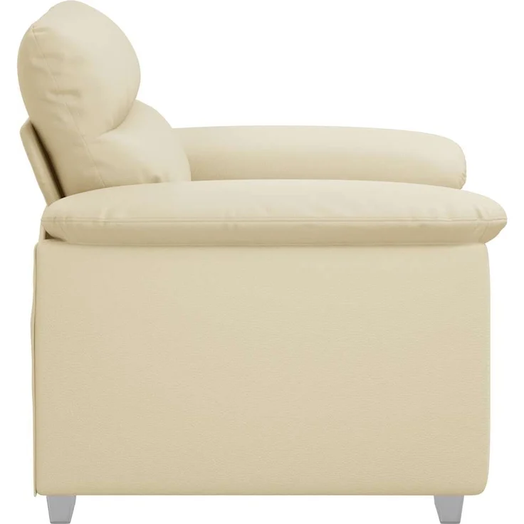 vidaXL Sessel Creme 100x81x84 cm Kunstleder 4105327 – Bild 4