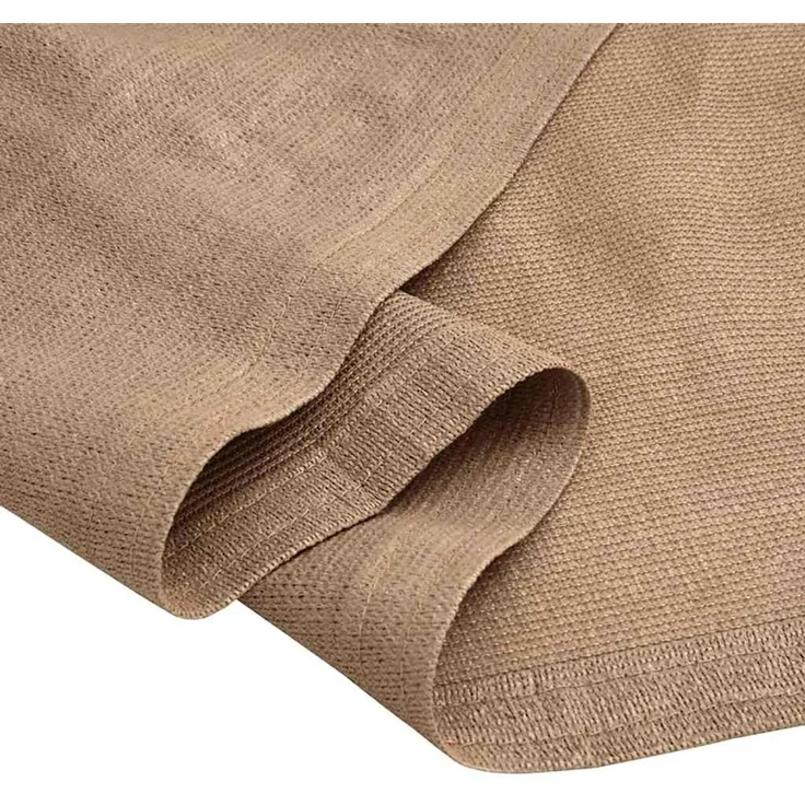 vidaXL Zeltteppich Taupe 400x800 cm HDPE 310755 – Bild 5