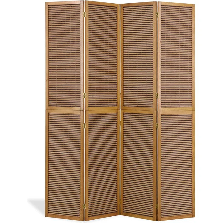 Raumteiler Höhe 2 m Paravent Spanische Wand Sichtschutz Sondergröße 200x160 cm