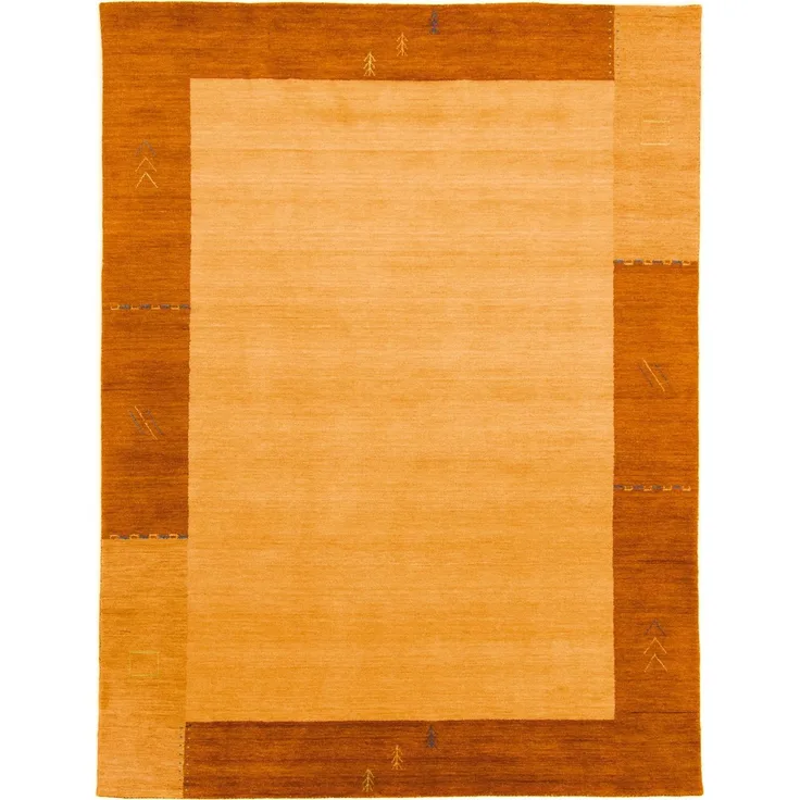 Gabbeh Teppich - Indus »Tella« 300x250 cm - gold
