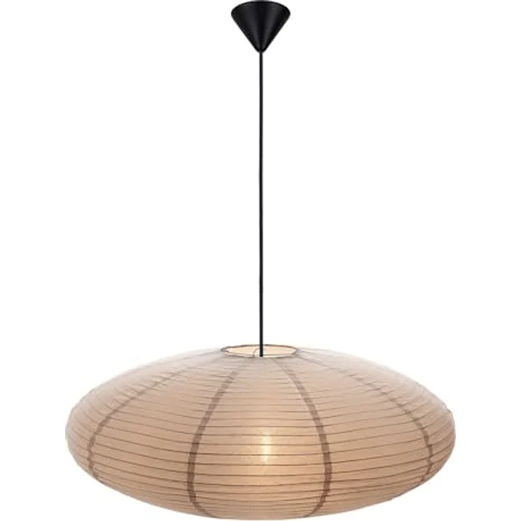Nordlux Villo, Kugelförmige Hänge-Deckenleuchte, Beige, 600 mm x 600 mm x 250 mm – Bild 4