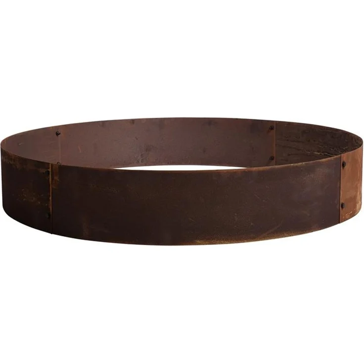 Pflanzring Metallring Stahl Hochbeet 120 cm Pflanzgefäß Pflanzkübel Rost Ring – Bild 4