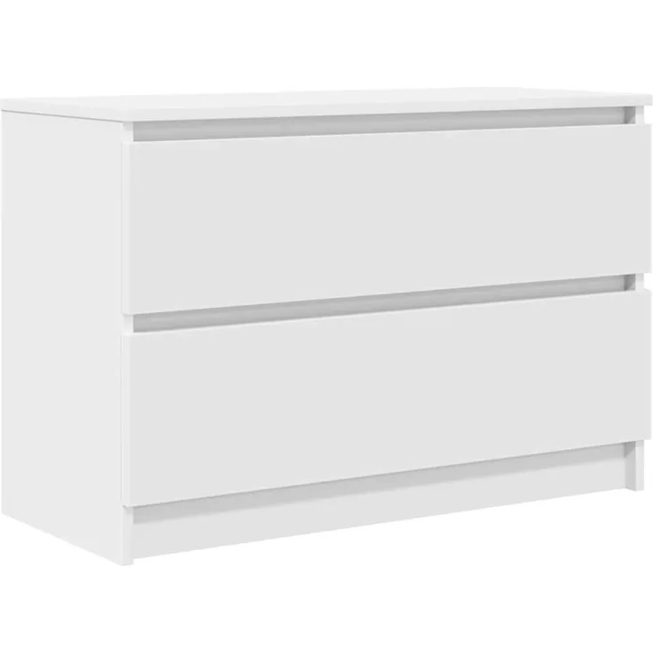 vidaXL TV-Schrank Weiß 80x35x54 cm Holzwerkstoff 861787