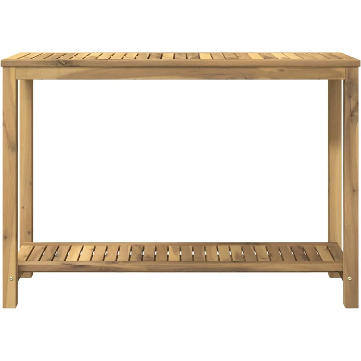 vidaXL Gartenkonsole Tisch Weiß gewaschen 108,5 x 35 x 75 cm 901824 – Bild 3