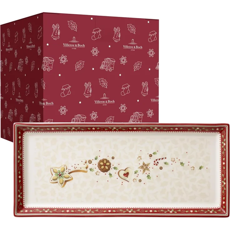 Villeroy & Boch Winter Bakery Delight Kuchenplatte 40 x 17 cm