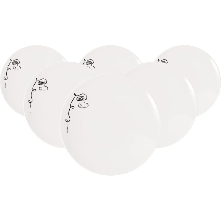 Villeroy & Boch Statement Lines Frühstücksteller XMAS ø 21,2 cm 6er Set – Bild 1