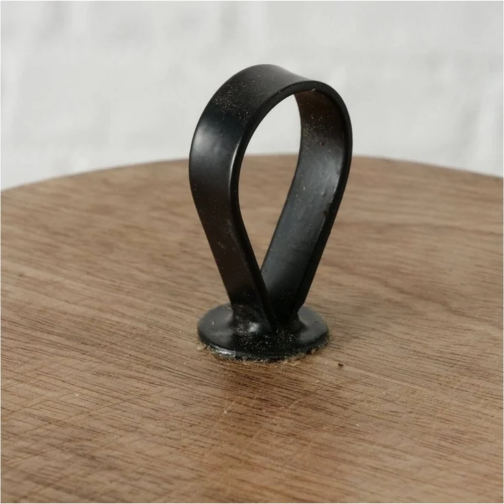 Runde Box KABIR, Mangoholz, Ø 19 cm – Bild 3