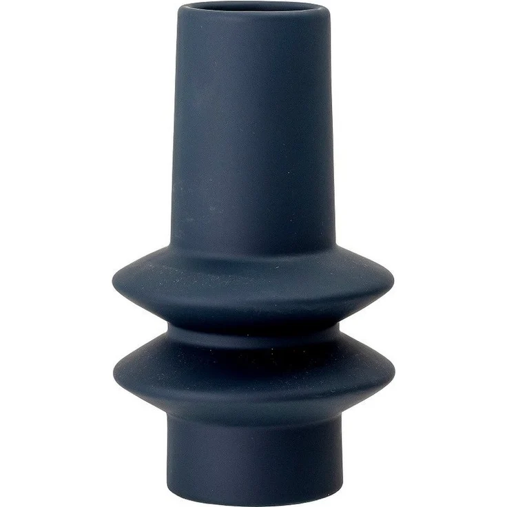 Bloomingville Tischvase Bloomingville Isold Vasa Blue Steingut (Set) – Bild 1