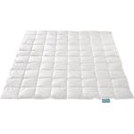 XDREAM Daunenbettdecke Nature Daunendecke, 135x200 cm und weitere Größen, Füllung: 90% Daunen, 10% Federn, Bezug: 100% Baumwolle, alle Wärmeklassen, Sommer oder Winter