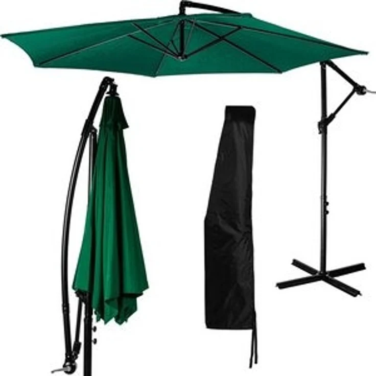 STILISTA Ampelschirm Sonnenschirm Gartenschirm Sonnenschutz Marktschirm, Ø 280 cm, UV 40+, Farbwahl, inklusive Abdeckung – Bild 6