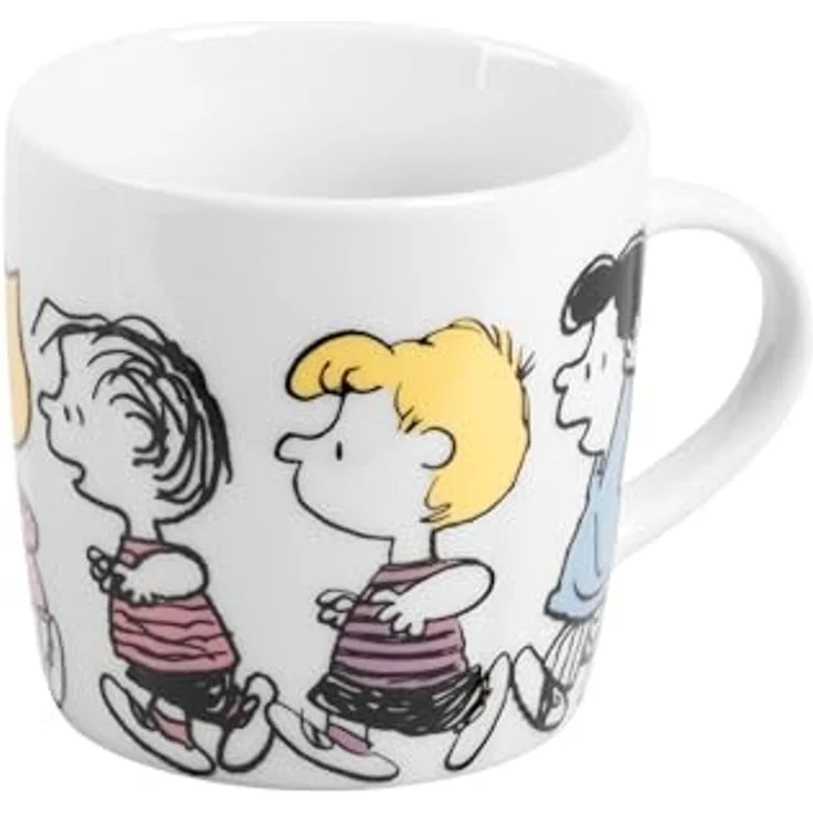United Labels® Frühstücks-Geschirrset Peanuts Snoopy - Family - Set, 3-tlg, 1 Personen, Porzellan – Bild 7