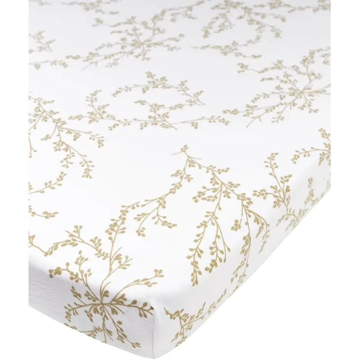 Meyco Spannbettlaken Print - Jersey - Branches - S