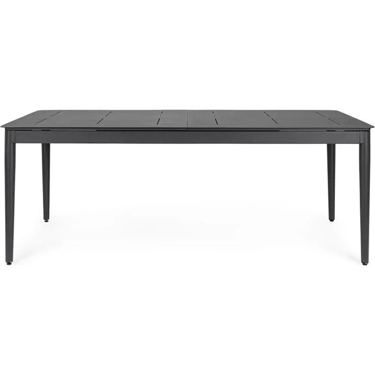 Gartenesstisch Nebula ausziehbar aus Aluminium, modern rechteckig, anthrazit, für 8–10 Personen – Bild 4