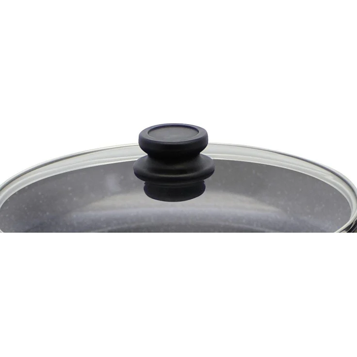 Elo Schmorpfanne mit Glasdeckel 28cm, Aluminiumguss (1-tlg), Induktion, Ø 28 cm – Bild 2
