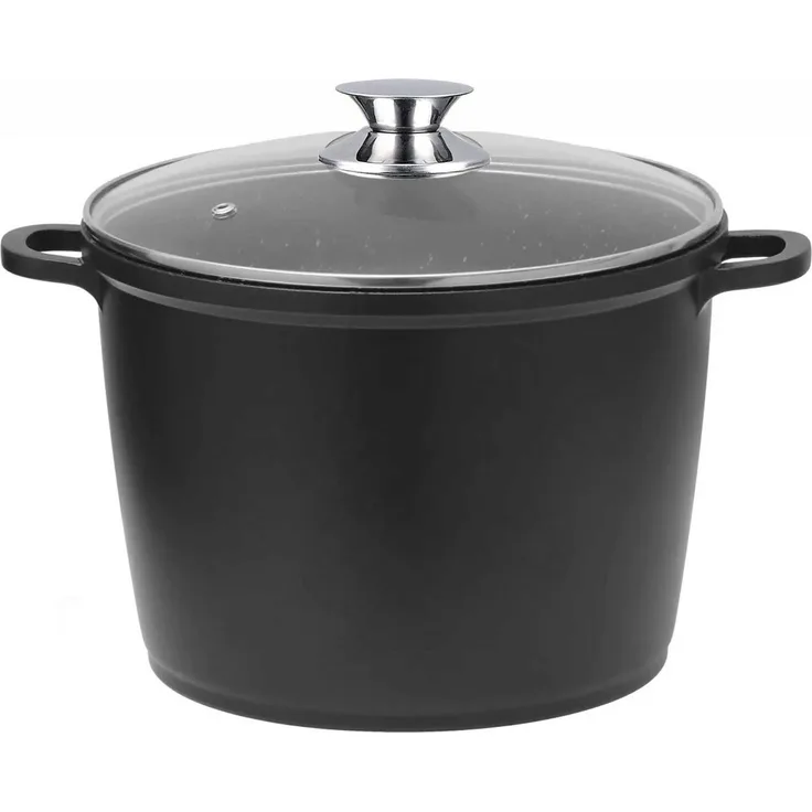 6 L Kochtopf Suppentopf Antihaft Induktion Schmortopf 24 cm Aluguss Bratentopf