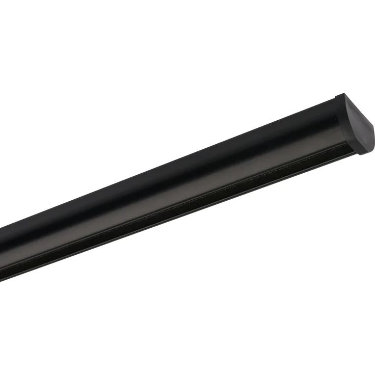Deco-Raum® Gardinenschiene Innenlauf Round | Länge: 340cm | Material: Aluminium | Farbe: Schwarz – Bild 8