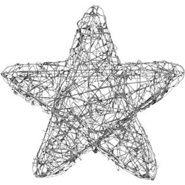 STAR TRADING LED Dekolicht, LED Outdoor-Leuchtstern,Ole', handgefertigt, silber, Ø 63cm – Bild 6