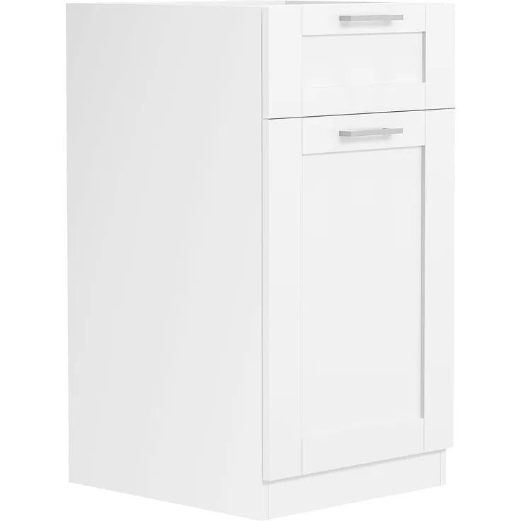 VCM Küchenmöbel Unterschrank Colura 919351 Weiß H. 82 x B. 40 x T. 46 cm