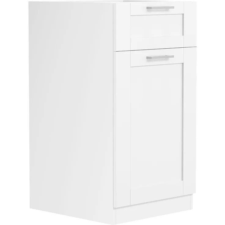 VCM Küchenmöbel Unterschrank Colura 919351 Weiß H. 82 x B. 40 x T. 46 cm – Bild 1