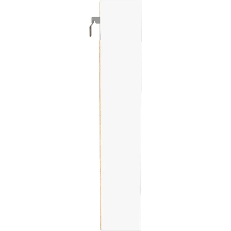vidaXL Vitrinenschrank Weiß 100x8,5x50 cm Holzwerkstoff 847947 – Bild 6