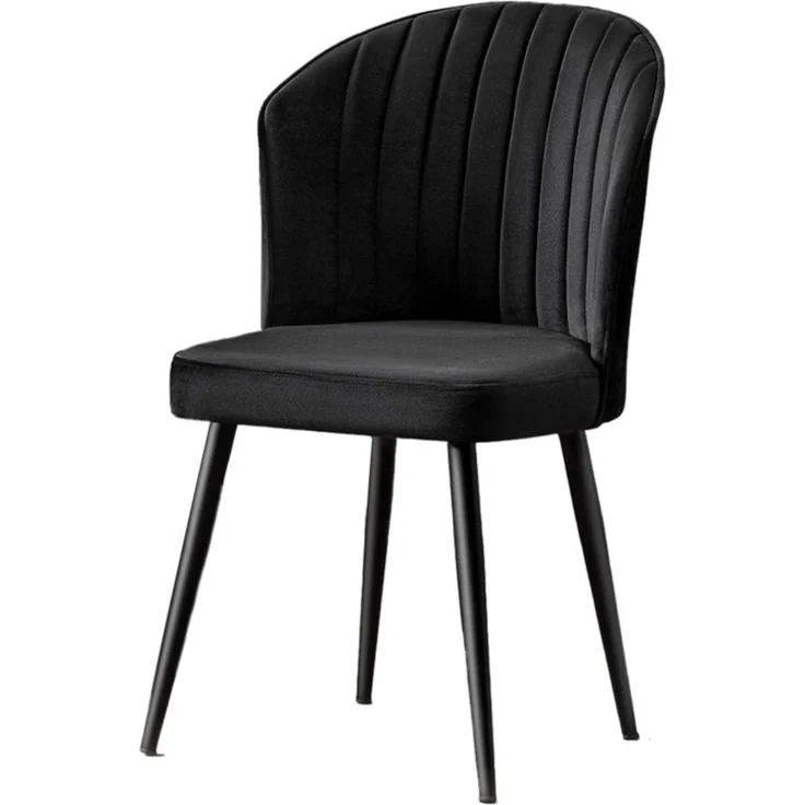 Skye Decor 'Rubi - Black' Stuhlset (4-teilig), Schwarz, 52 x 85 x 42 cm – Bild 4