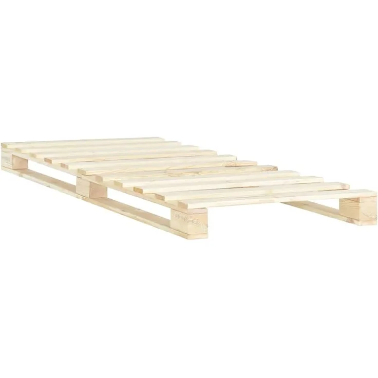 vidaXL Palettenbett Massivholz Kiefer 100×200 cm [285235]