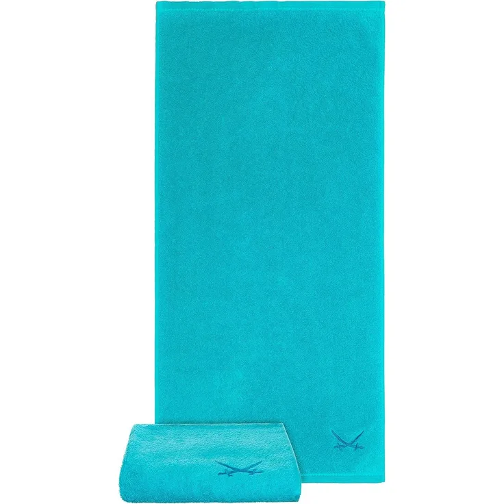 Handtuch SANSIBAR BL 50x100 cm türkis Handtücher