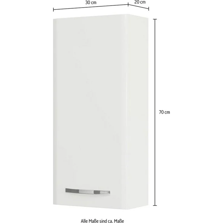 Saphir Hängeschrank Quickset 326, mit 1 Tür, 30cm breit (1-St) – Bild 4