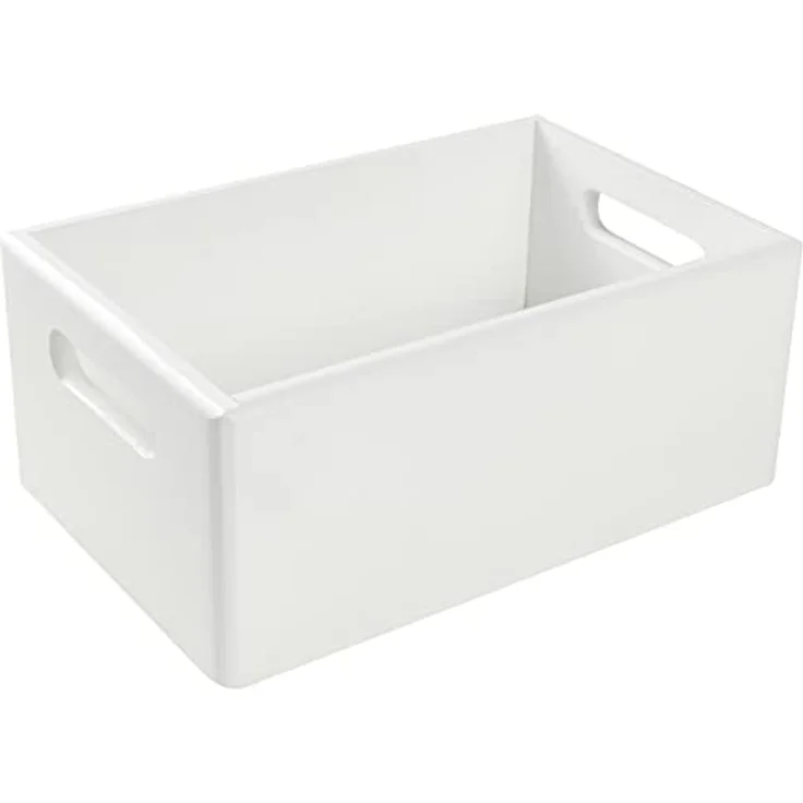 Creative Deco Holzkiste Obstkiste Korb 30x20x13cm (1cm) mit Griffen ohne Deckel, mit Griffen, ohne Deckel – Bild 2