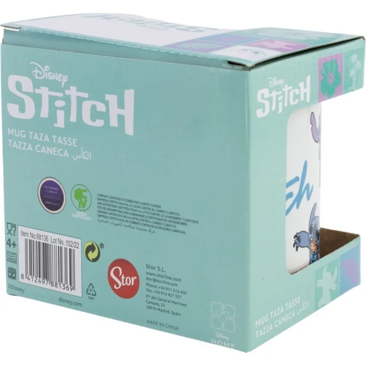 Stitch Kinder-Becher Tasse im Geschenkkarton – Bild 3