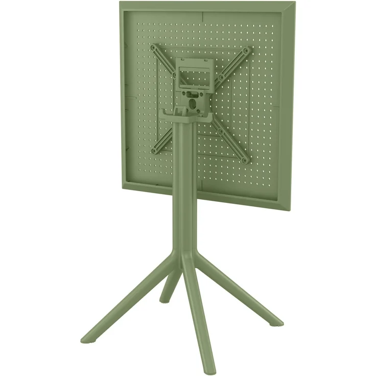 CLP Klapptisch wetterfest Sky klappbarer Gartentisch für den Außenbereich,Form:eckig;Farbe:oliv – Bild 7