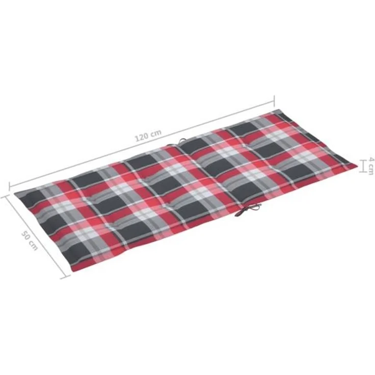 vidaXL Verstellbare Gartenstühle mit Auflagen 8 Stk. Massivholz Teak 3072554 – Bild 11