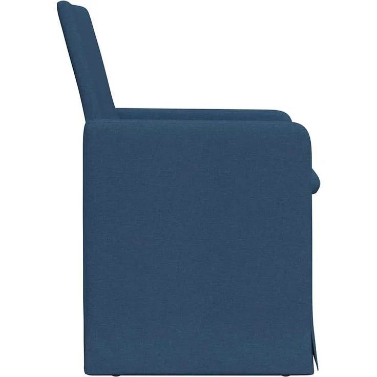 vidaXL Esszimmerstühle 2 pcs Blau 57 x 67 x 95 cm Stoff 42017911 – Bild 4