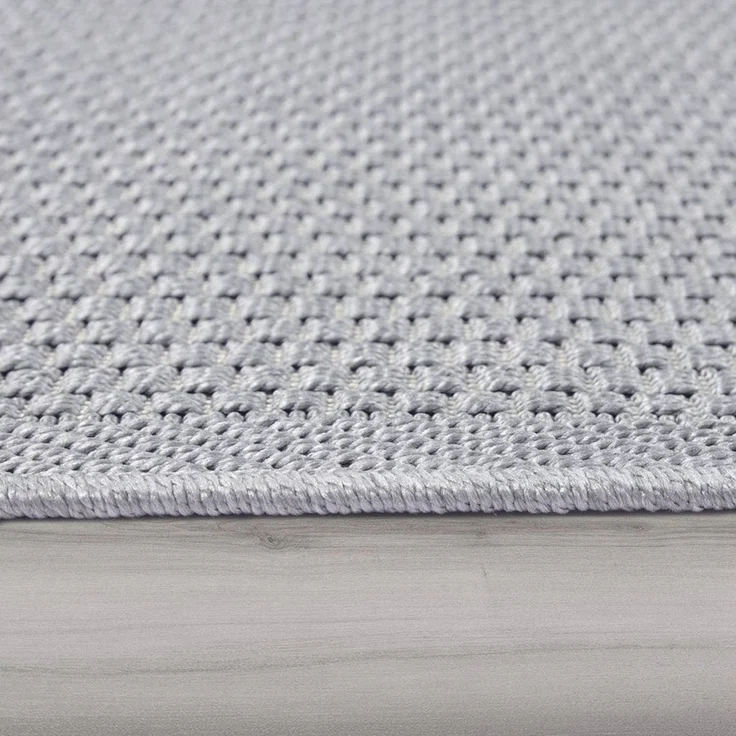 Paco Home Teppich Timber 125, rechteckig, Höhe: 4 mm, Flachgewebe, Sisal Optik, auch als Läufer, In- und Outdoor geeignet – Bild 3