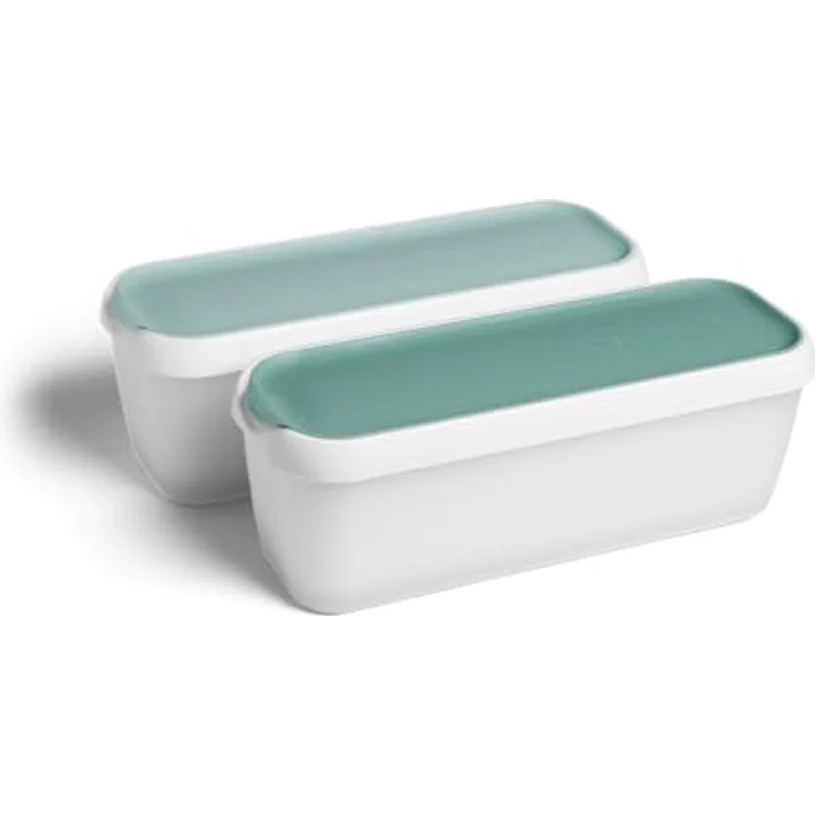 Springlane Thermobehälter SPRINGLANE 2er-Set Eisbehälter für Speiseeis 1,5 L, BPA-frei, Kunststoff, Container BPA-frei in Lebensmittelqualität – Bild 2