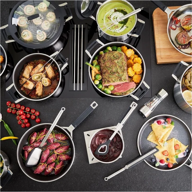 Rösle Servierpfanne SILENCE PRO Ø 28 cm Keramik ProCeraPlus – Bild 3