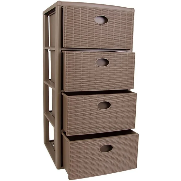 Aufbewahrungsregal Elegance Schubladenregal Rollschrank Badutensilien Spielzeug – Bild 1