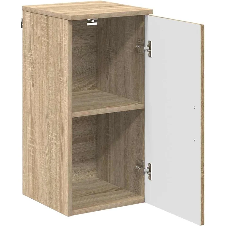 vidaXL Badezimmerschrank Wandmontiert Sonoma-Eiche 30 x 31,5 x 61 cm 883346 – Bild 4