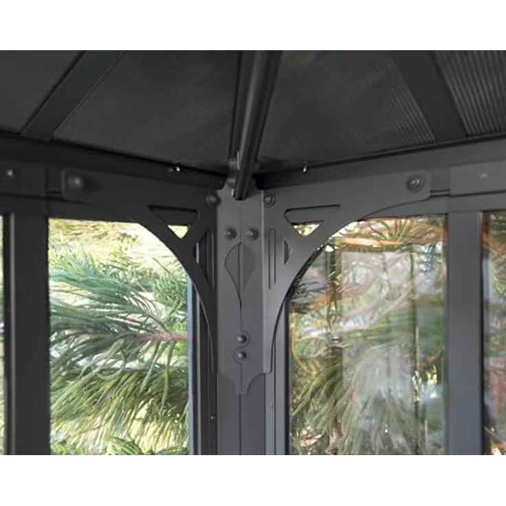 Palram - Canopia Aluminium Kaltwintergarten Ledro – Bild 9